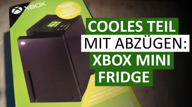 Der Xbox Mini Kühlschrank im Hands-on