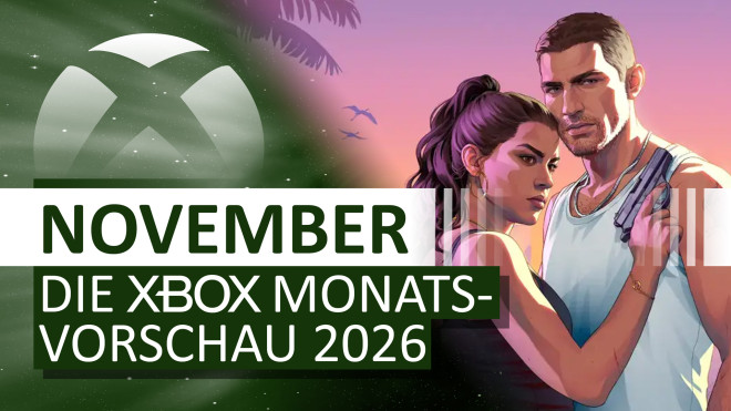 Xbox-Vorschau November 2026 - Die kommenden Spiele-Highlights im �berblick